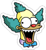 Talking krusty doll