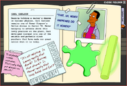 Carl's character folder in the Hall of Records on The Simpsons website.