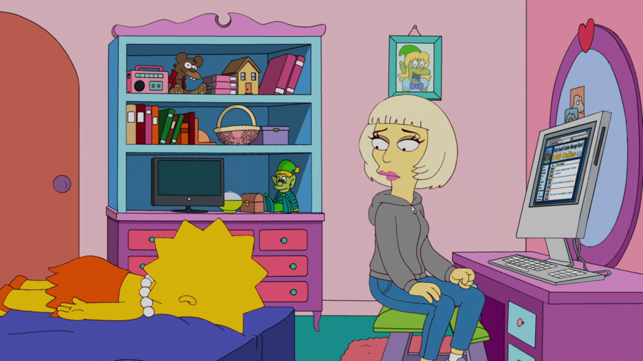 Lisa Goes Gaga Simpsons Wiki Fandom