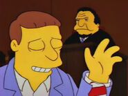 "I'm not wearing a tie at all" Mr. Hutz in Marge in Chains