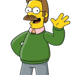 Simpsons glasses shop