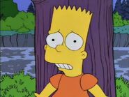 Bart hiding from Skinner