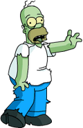 Tapped Out Homer Zombie