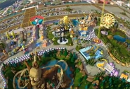 Krustyland from above.