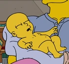 Comic Book Guy and Kumiko's child