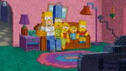 The episode's couch gag