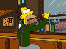 "Lenny, não precisa esconder esse rato."