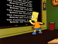 Simpsons-punishment