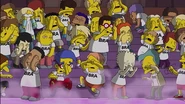 Uter among the BRA crying in pain
