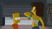 Bart sees boobs