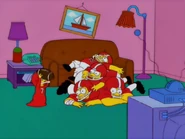 Football couch gag