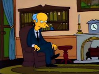 Burns' campaign commercial