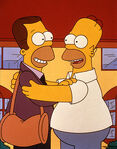 Homer with his brother