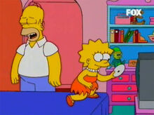 Homer dvd lisa feliz