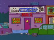 "TV sensation Homer Simpson drinks here!"