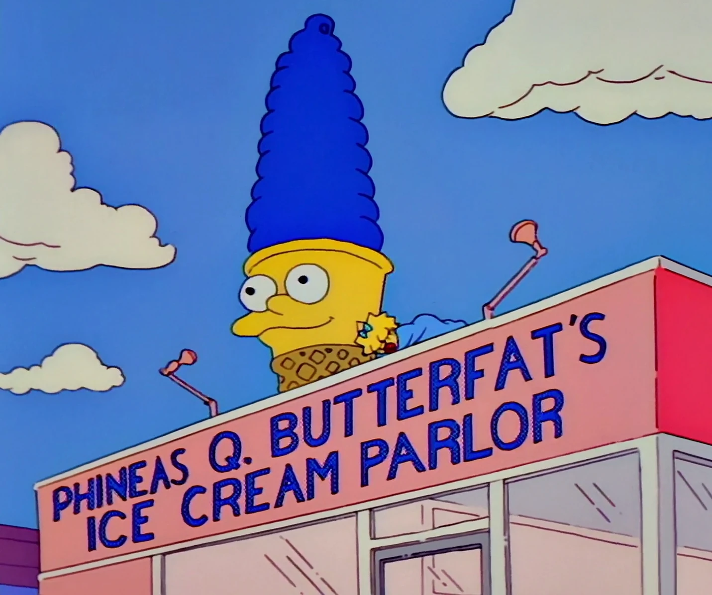 Phineas Q. Butterfat's 5600 Flavors Ice Cream Parlor Simpsons Wiki