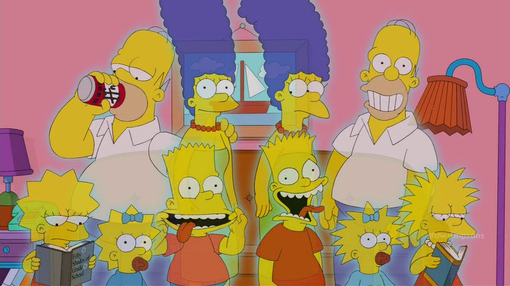 Симпсоны (the Simpsons) дом ужасов!