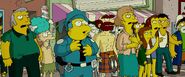 Chief Wiggum anticipating the bomb's explosion