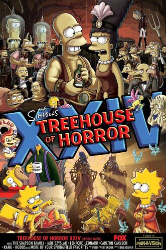 Treehouse of Horror XXIV - Official Poster