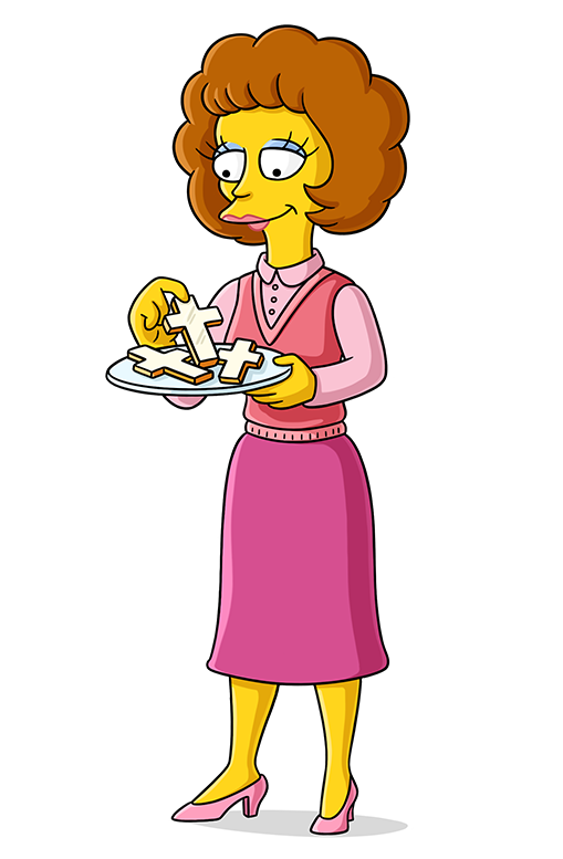 Maude Flanders Simpsons Wiki Fandom 