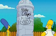 Pig crap silo