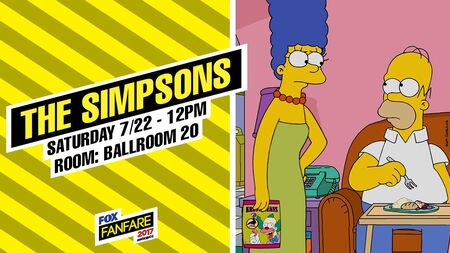 Simpsonowie Comic-Con 2017