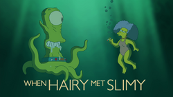 When Hairy Met Slimy - Title Card