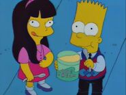 Eating ice cream with Bart.