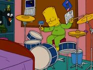 Bart sleep drumming