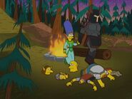 Marge and Shadow Knight killing the bullies