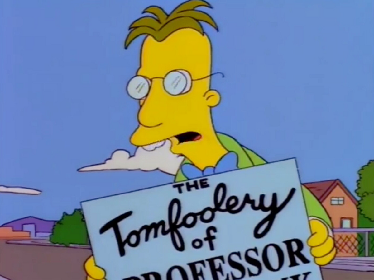 Professor Frink Song Simpsons Wiki Fandom