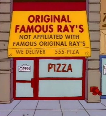 Original Famous Ray’s | Simpsons Wiki | Fandom