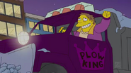 Barney as the Plow King