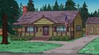 Grampa Simpson's former house (flashback)