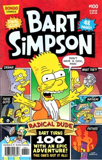 Bart simpson bongo comics 100