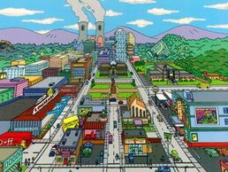 Map Of Springfield Simpsons Springfield | Simpsons Wiki | Fandom