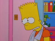 Bart apologizes to Lisa for being a jerk to her.