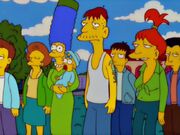 Brandine with a green belly