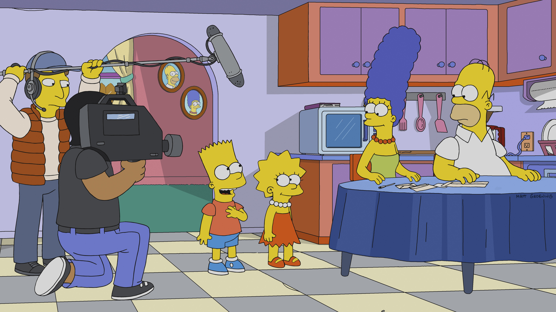 Bart Simpson está triste observando o céu · Creative Fabrica