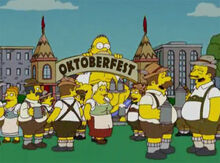 Homer monstro oktoberfest