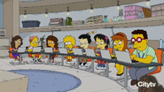 return in The Miseducation of Lisa Simpson in the gifted class, next to Allison Taylor