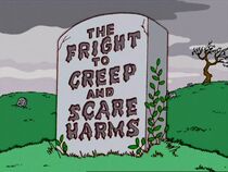 The Fright to Creep and Scare Harms