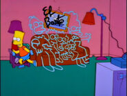 Spray Paint couch gag