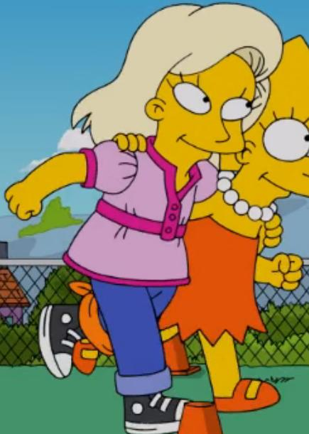 Lisa's 3 legged partner is a character that appears in the episode...