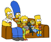 Simpsons Couch