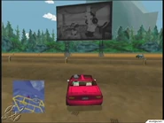 The Springfield Drive-In, as seen in The Simpsons Road Rage.