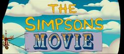 The Simpsons Movie Title Screen Gag