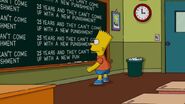 Homerland Chalkboard Gag