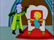 The lines on the lenses of the glasses are missing