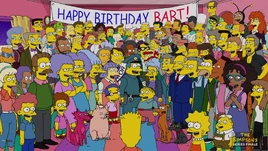 Bart's Birthday Guests